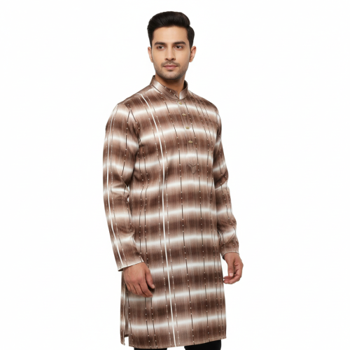 চায়না স্ট্রিচ পাঞ্জাবী - Image 4